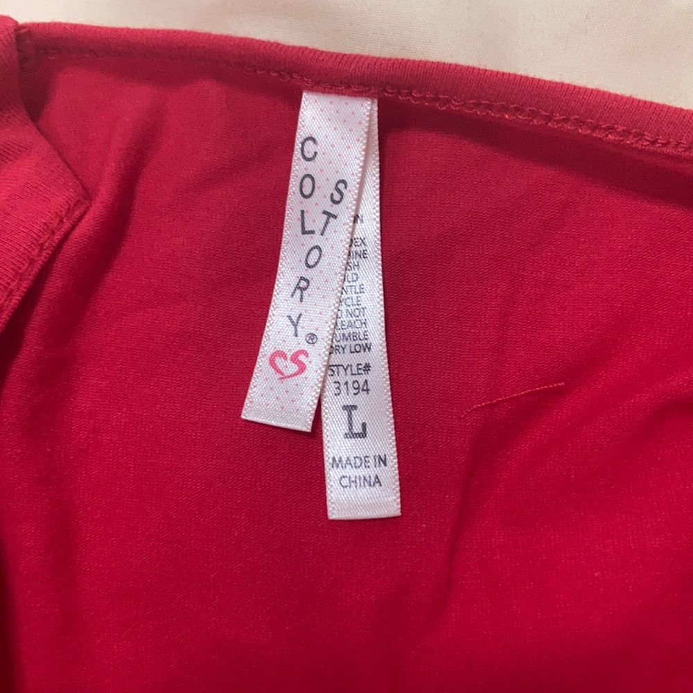 Red crop top - Picture 4 of 4